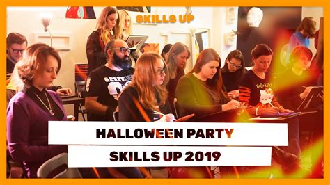 Рисуем НАБРОСКИ на ХЭЛЛОУИН / Skills UP HALLOWEEN party #halloween ...