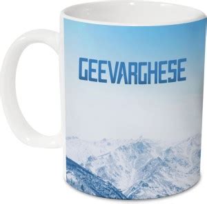 HOT MUGGS Me Skies - Geevarghese Ceramic 350 ml, 1 Unit Ceramic Coffee ...