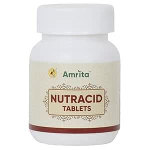 Buy Amrita Nutracid Tablets | 60 Tablets | Calming Remedy for ...