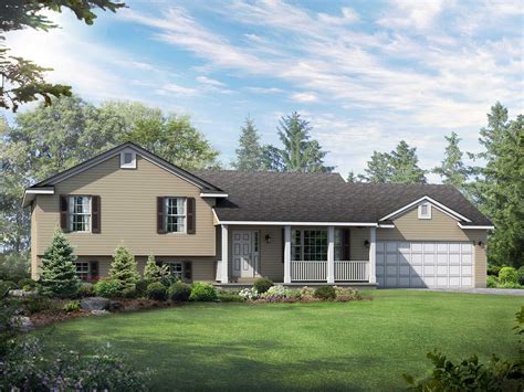 Lexington Floor Plan: Split-Level Custom Home - Wayne Homes | Split ...