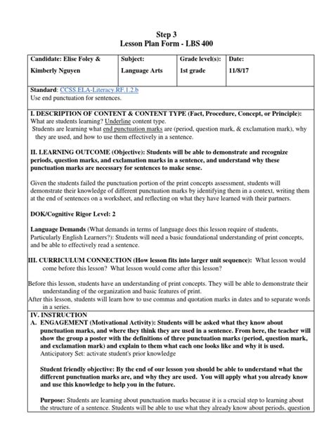 Image result for Punctuation Marks Lesson