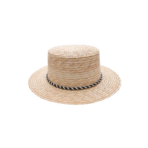 Classic Boater Hat - Twisted String – Myaraa