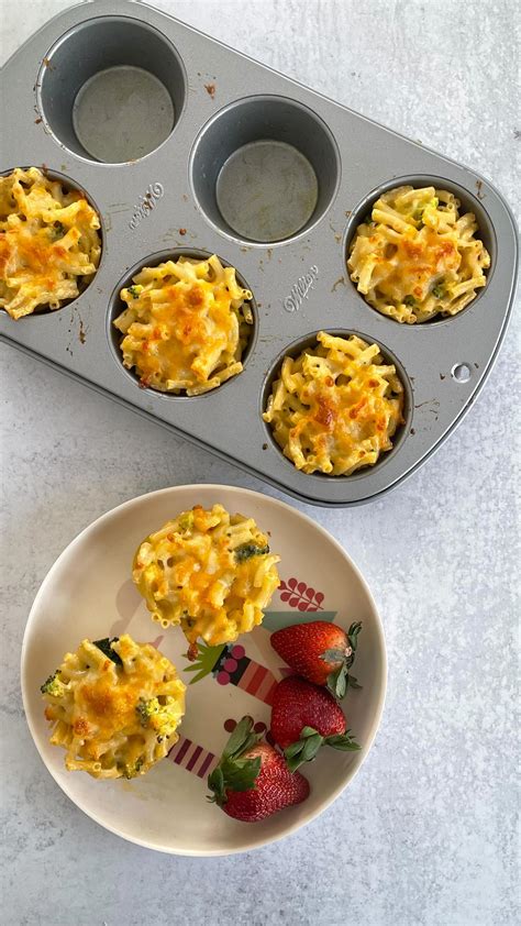 Amy Palanjian | 🥦Mac and Cheese Cups are SO fun for an easy kids meal--even an appetizer to ...