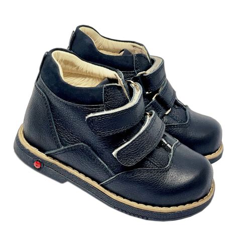 Black School Orthopedic Boots | Arch & Ankle Support – Ortho Shoes ...