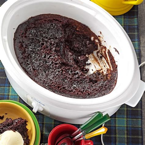 crock pot chocolate lava cake