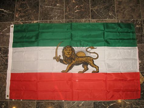 3x5 Old Iran Persia Lion Sun Flag 3x5 House Banner | Desertcart INDIA
