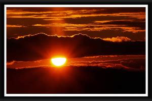 Beautiful Scene Nature Sunrise and Sunset HD Wallpaper Framed Poster ...