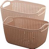 Kuber Industries Unbreakable Multipurpose Storage Basket With Handles ...