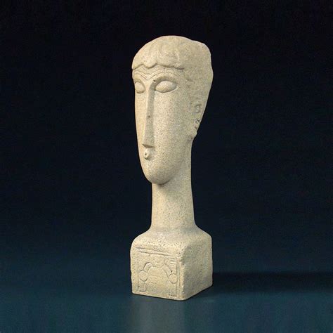Buy Modigliani Head Inscript Online