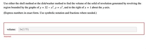 Image result for Shell Washer and Disk Method for Calc
