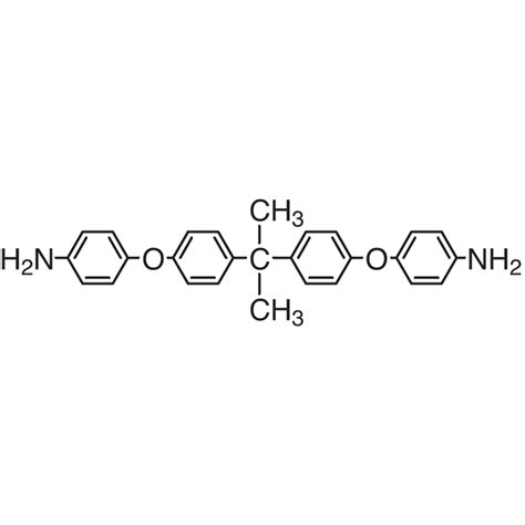 2,2-Bis[4-(4-aminophenoxy)phenyl]propane 13080-86-9 | Tokyo Chemical ...