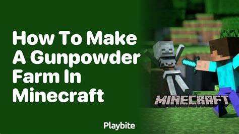 Image result for Minecraft Gunpowder Farm Tutorial