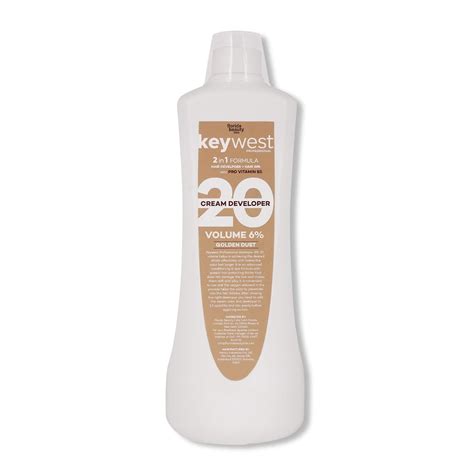 Keywest Professional Hair Color Developer 20 Volume 6% - 1000ml Ammonia ...