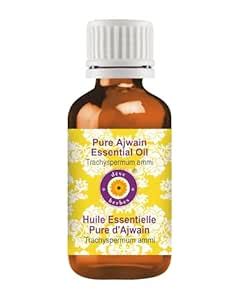 Deve Herbes Ajwain Essential Oil (Trachyspermum ammi) Pure | Non-Sticky ...