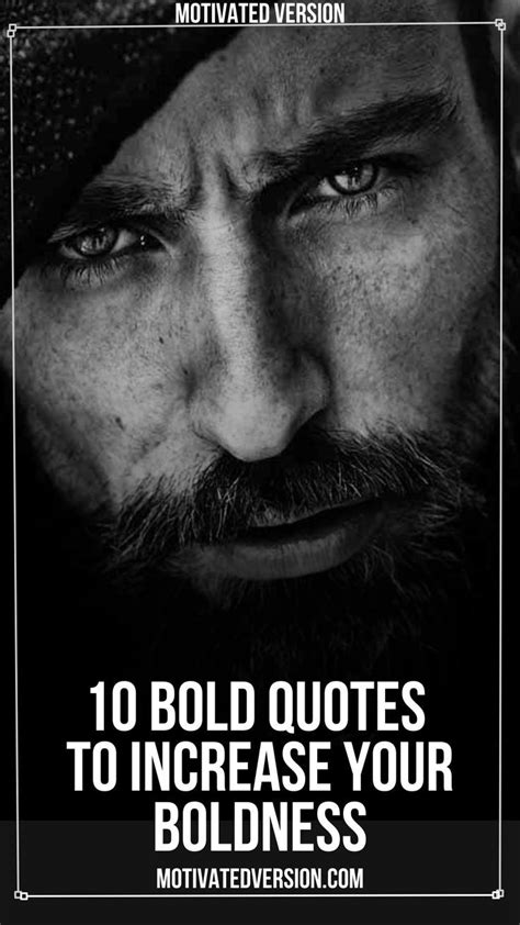 10 Bold Quotes To Increase Your Boldness | Be bold quotes, Quotes ...