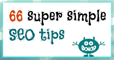 66 Super Simple SEO Tips | Kate Toon