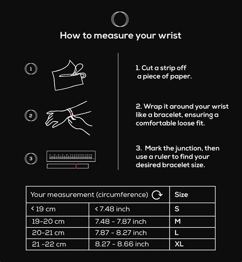 How to measure wrist size? Mens Bracelet Size Chart - NineTwoFive