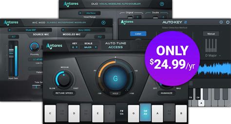 Auto-Tune Essentials by Antares Audio Technologies - Vocal Processing ...