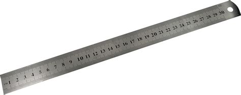 Stainless Steel Scale/Ruler 1 Foot (30 cm / 12 inch) for Students ...