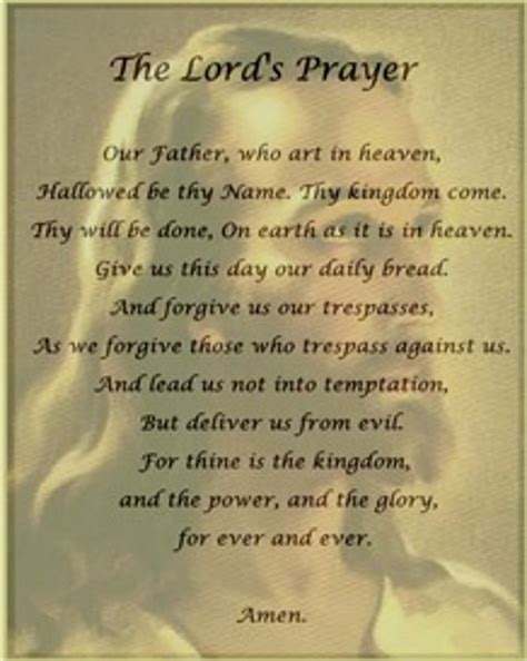 clinging to the tree of life: The Lord's Prayer