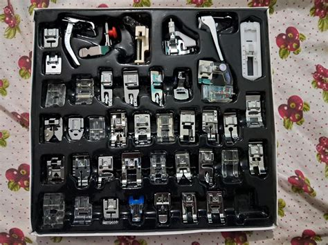 Zenith (42 Pieces) Steel Imported Domestic Sewing Foot Presser Sewing ...