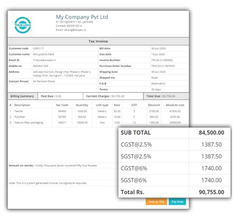 Download Free Invoice Templates | Simple Invoice Formats For ...