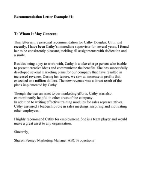 14+ FREE To Whom It May Concern Letter Samples & Templates