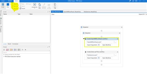 UiPath How to Debug a Library Activity 的图像结果