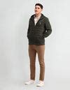 Buy Men Solid Regular Fit Jacket Green|U.S. Polo Assn. India