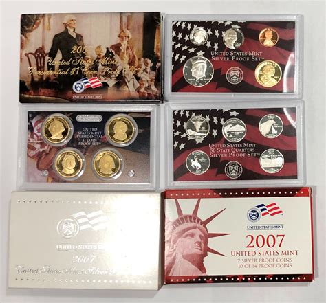 United States: 2007 Mint Silver Proof Coin Set - London Coin Centre Inc.