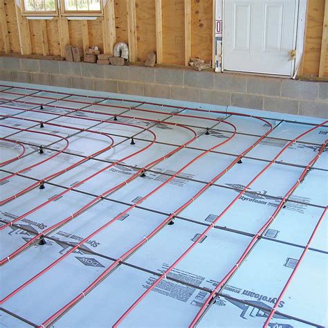 Garage Floor Radiant Heating Systems - Flooring Site