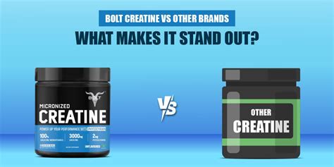 Bolt Creatine vs Other Brands: What Makes It Stand Out
