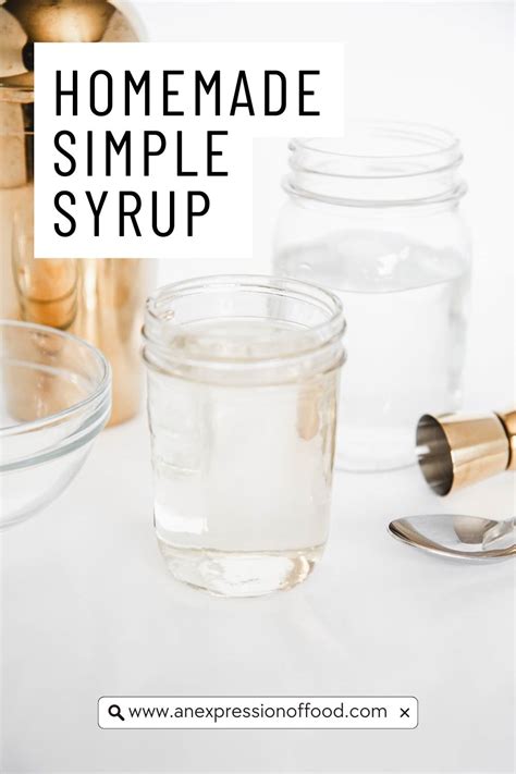 Image result for Simple Homemade Syrup