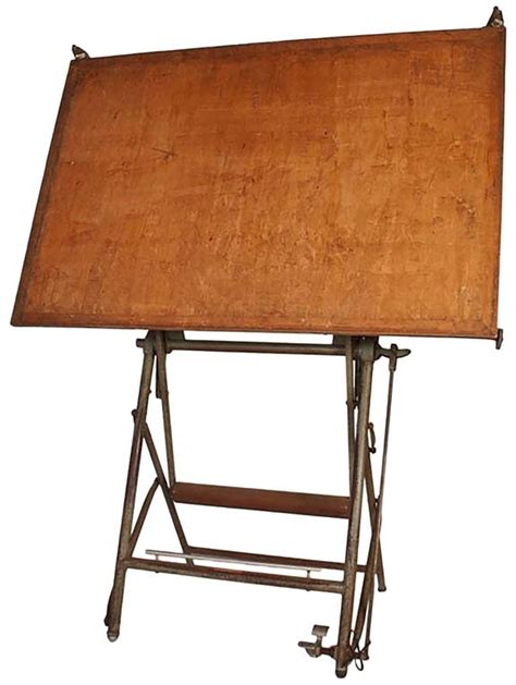 Vintage Architect Drafting Table, circa 1940 | ÆRENA Galleries & Gardens