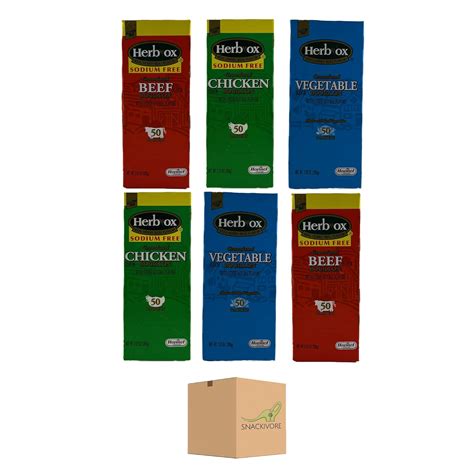 Amazon.com : Stock Variety 6 Pack of Chicken Bouillon, Beef Bouillon ...
