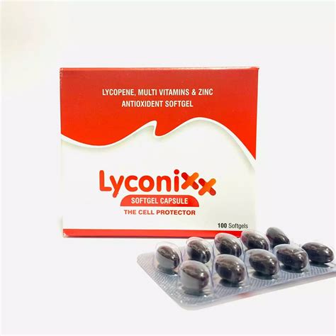 Lyconixx Softgelatine Capsule | Nisarg Pharma | Ayurvedic Herbal PCD ...