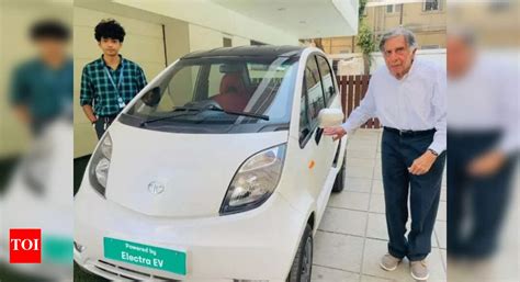 Tata Nano Electric Car: Ratan Tata adds custom-built Nano electric to ...