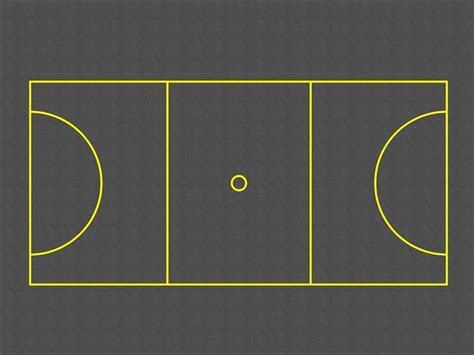 Netball Court Layout 的图像结果