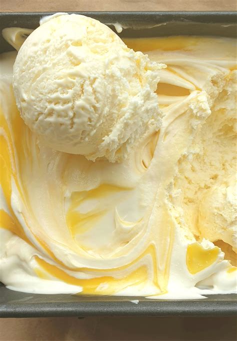 No-Churn lemon curd ice cream - FLOURS & FROSTINGS