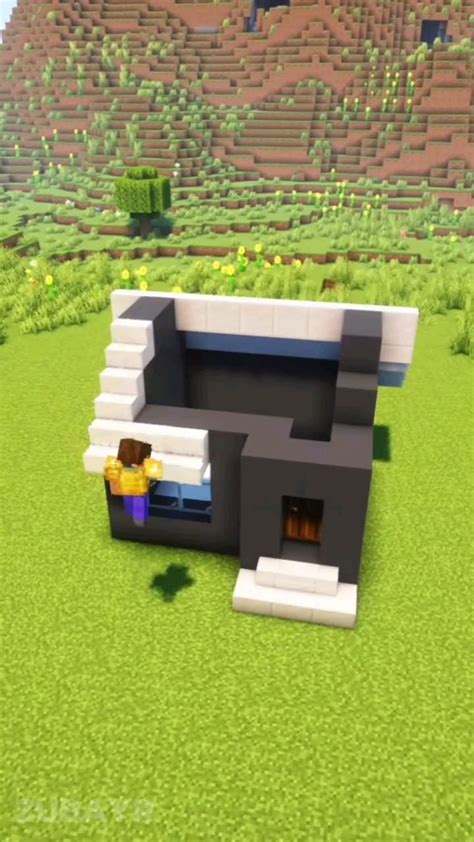 Minecraft Small House Tutorial 的图像结果