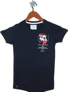 Flipkart.com | MONTE CARLO Boys Typography, Graphic Print Pure Cotton ...