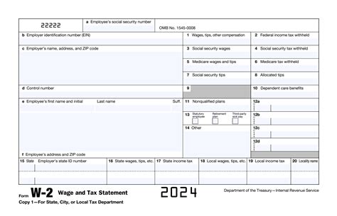 W2 Tax Forms 2025