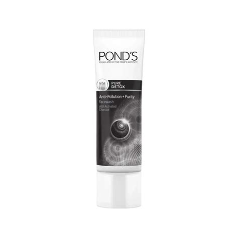 Buy Pond's Pure Detox Anti-Pollution Purity Face Wash With Activated ...
