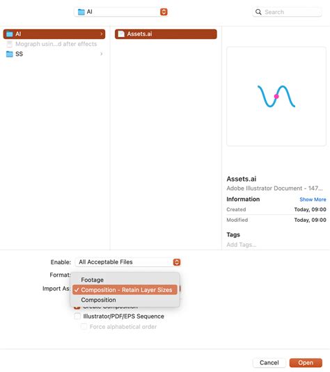 After Effects Export Vector Files 的图像结果