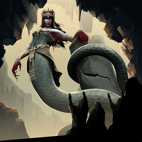 Half Human Half Snake