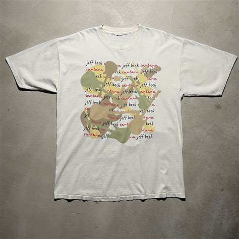 95s Jeff Beck×Santana ツアーTシャツ ヴィンテージ | ZZYZX.inc