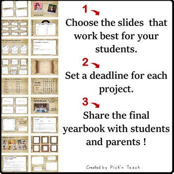 BUNDLE of 2 DIGITAL YEARBOOKS / MEMORY BOOK with Google Slides™ NO PREP ...