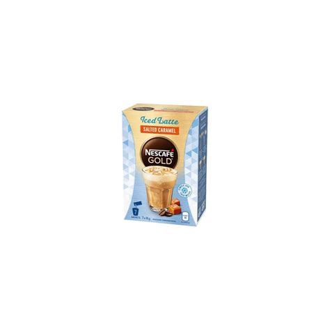 Buy Nescafe Iced Latte, Salted Caramel, Instant Coffee Sachets, 7ct x ...