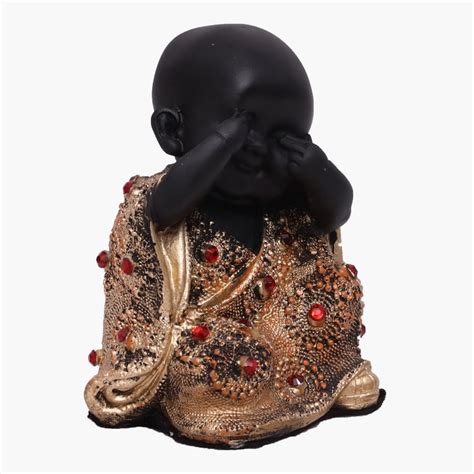 Buy VEDAS Mystical Indian Polyresin Baby Monk Figurine from Vedas at ...