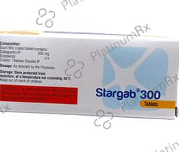 Gabantin GRS 300mg Tablet ER 10s | Uses, Price & Substitutes